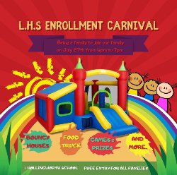 Picture of LHS Carnival flyer.